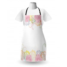 Tender Springtime Borders Apron