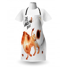 Be Brave Wild Lion Apron