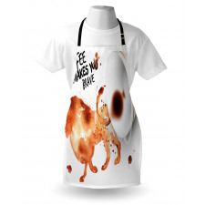 Be Brave Wild Lion Apron