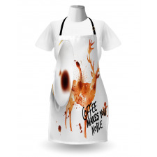 Deer Antlers Nature Apron