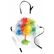 Abstract Tree Nature Apron