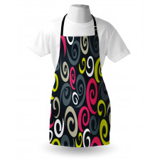 Sixties Swirls Apron