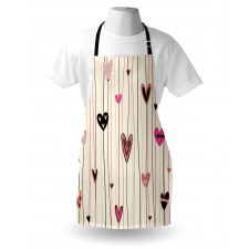 Heart Love Theme Apron