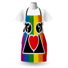 Love Wins Gay Couple Apron