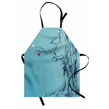 Tree with Hearts Leaves Apron