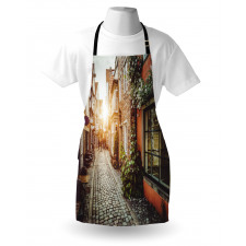 Scenes from Europe Vintage Apron