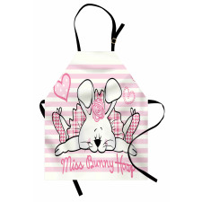 Miss Bunny Hoop Love Apron