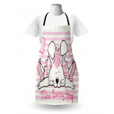 Miss Bunny Hoop Love Apron