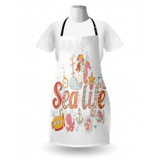 Marine Life Theme Apron