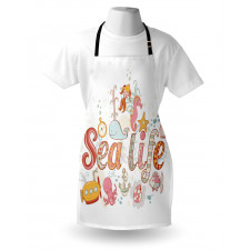 Marine Life Theme Apron