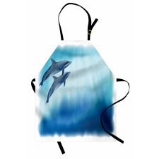 Underwater Scene Fish Apron