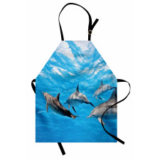 Happily Swimming Fish Apron