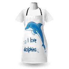 Cartoon Ocean Animals Apron