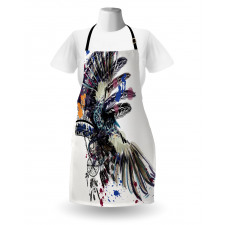 Boho Fashion Theme Apron