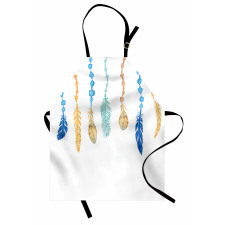 Colorful Bird Design Apron