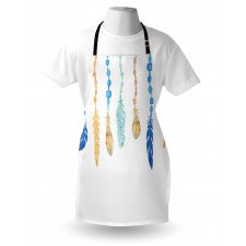 Colorful Bird Design Apron