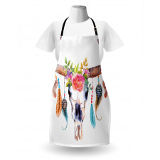 Bull Skull Apron