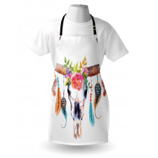 Bull Skull Apron