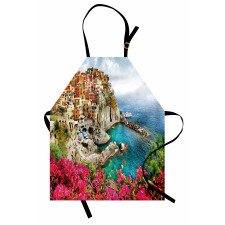 Cinque Terre Beach Coast Apron