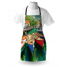 Garda Torbole Town Photo Apron