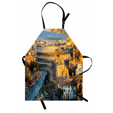 Colosseum View in Rome Apron