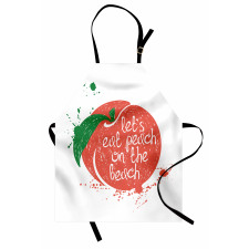 Soft Fruit Quirky Words Apron