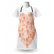 Heart Shaped Blossoms Apron