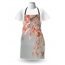 Scenery Sakura Trees Apron