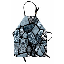 Modern Geometric Shapes Apron