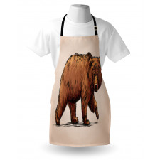 Ink Art Wildlife Beast Apron