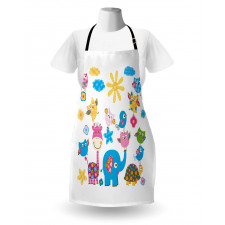 Dancing Characters Apron