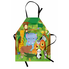 Funny Wildlife Mammals Apron