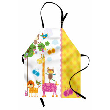 Butterflies Tree Blooms Apron