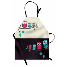 Family of Owls Apron