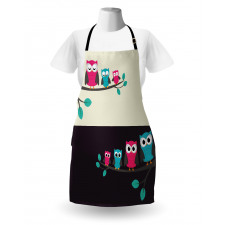 Family of Owls Apron