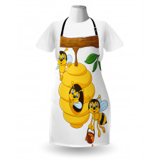 Tree with Beehive Honey Apron