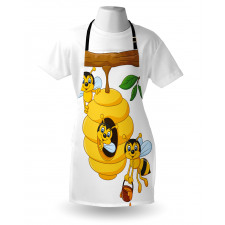 Tree with Beehive Honey Apron