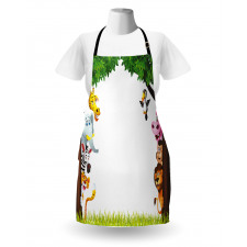 Trees Friendly Jungle Apron