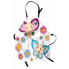 Baby Butterfly Couple Apron