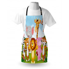 Comic Savannah Apron