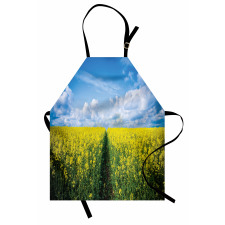 Floral Pathway Apron