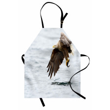 Bird with White Feathers Apron