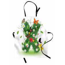 Spring Themed Alphabet Apron