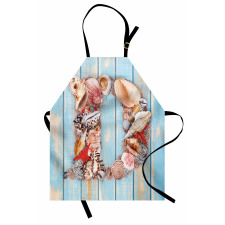 Marine Themed Alphabet Apron