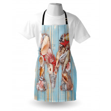 Aquatic Inspiation Art Apron