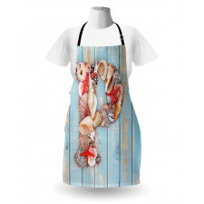 Ocean Elements Letter Apron