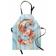 S Seashells Nautical Apron