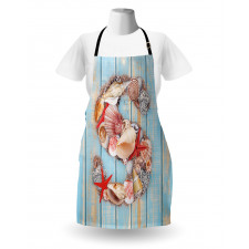 S Seashells Nautical Apron