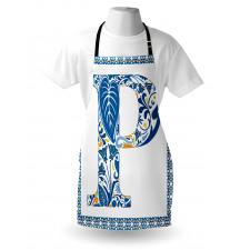 P and Forest Leaves Apron