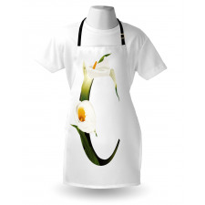 Calla Lilly Flower Apron